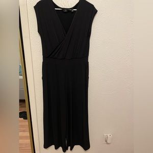 G by Giuliana Black Jumpsuit